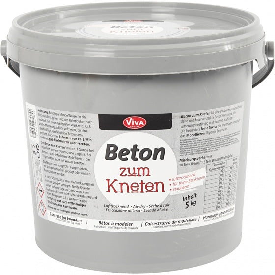 kneedbeton 5 kg grijs