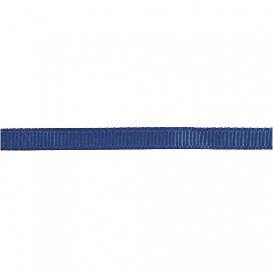 decoratielint Grosgrain 5 mm / 15 meter donkerblauw