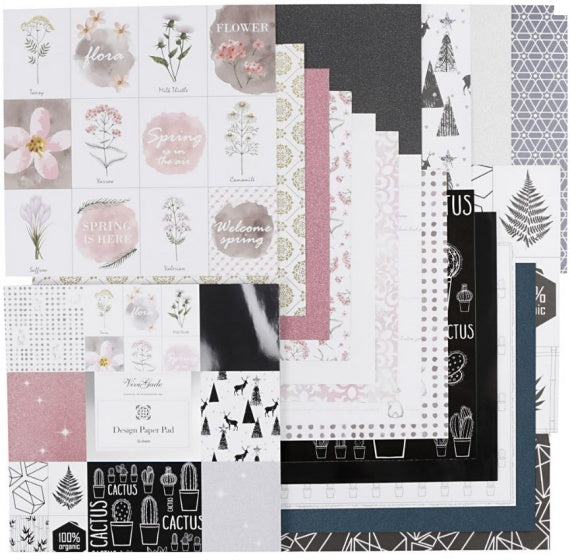 designpapier blok lente 30