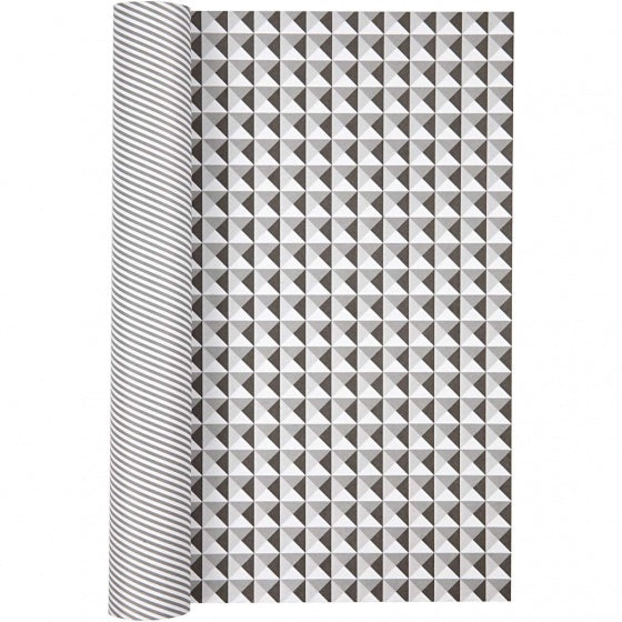 dubbelzijdig designpapier geblokt 30