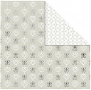 dubbelzijdig designpapier hart en strik 30