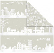 dubbelzijdig designpapier huizen 30