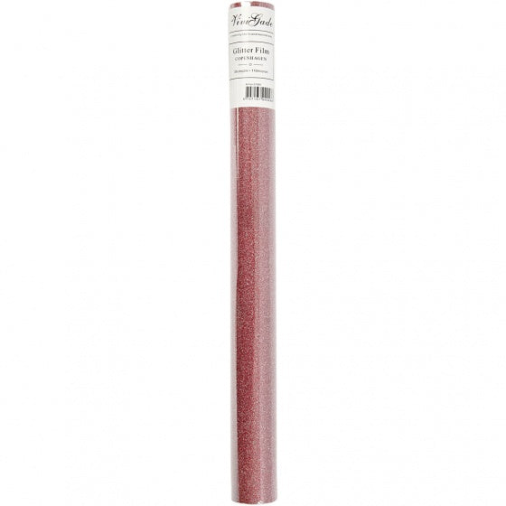 glitterfolie rood rol 35x200cm