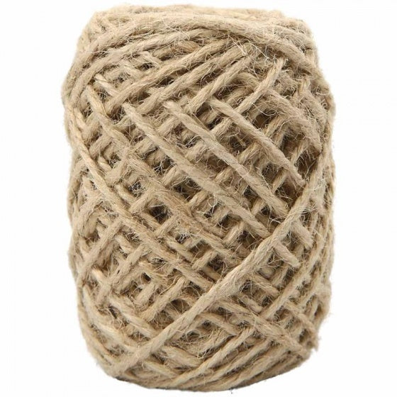 natuurlijk hennep beige 1-2 mm 30 meter
