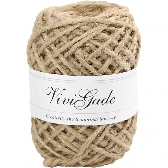 natuurlijk hennep beige 1-2 mm 30 meter