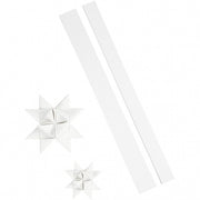 sterstroken Outdoor papier 86/100 cm wit 16 stuks
