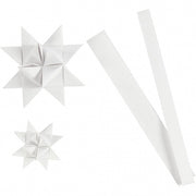 vlechtstroken Zijde papier 44/78 cm wit 32 stuks