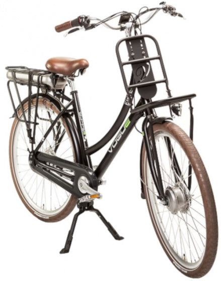 Elite 28 Inch 50 cm Dames 3V Rollerbrake Matzwart