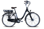 Premium 28 Inch 53 cm Dames 7V Rollerbrake Matzwart