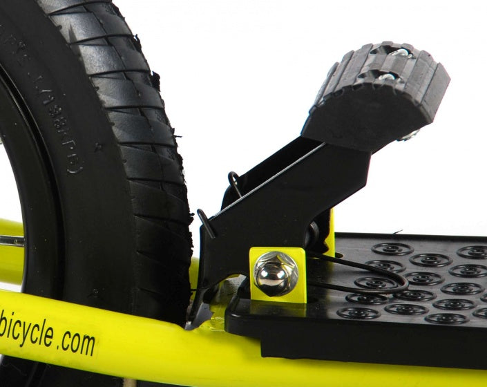 Autoped 12 Inch Junior Voetrem Lime
