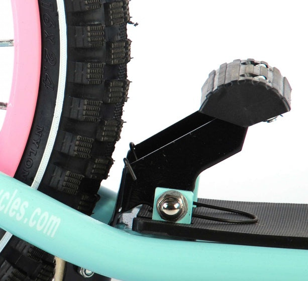 Autoped step 16 Inch Meisjes Voetrem Mintgroen
