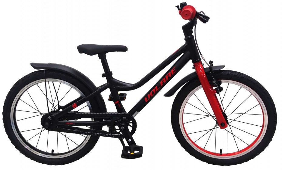 Blaster 18 Inch 26 cm Jongens Terugtraprem Zwart/Rood