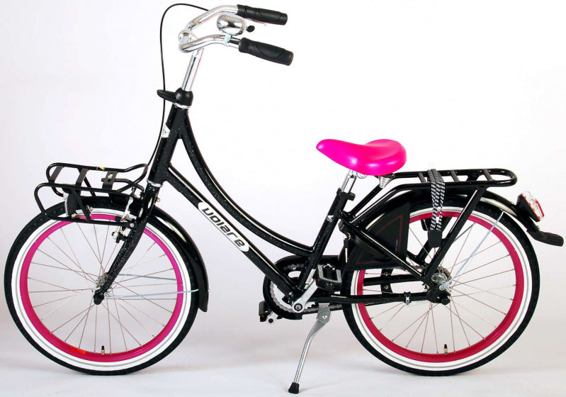 Classic Oma 20 Inch 30 cm Meisjes Terugtraprem Zwart