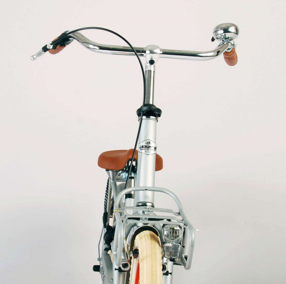 Classic Oma 20 Inch 30 cm Meisjes Terugtraprem Matzilver