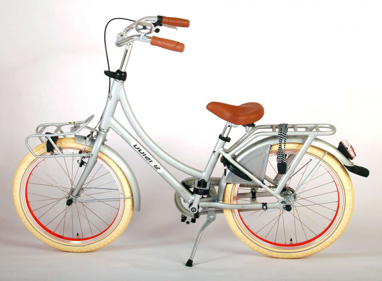 Classic Oma 20 Inch 30 cm Meisjes Terugtraprem Matzilver