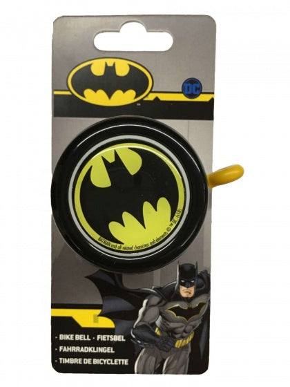fietsbel Batman 50 mm zwart/geel