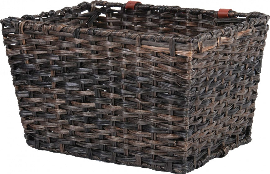 fietsmand junior bruin 30 liter