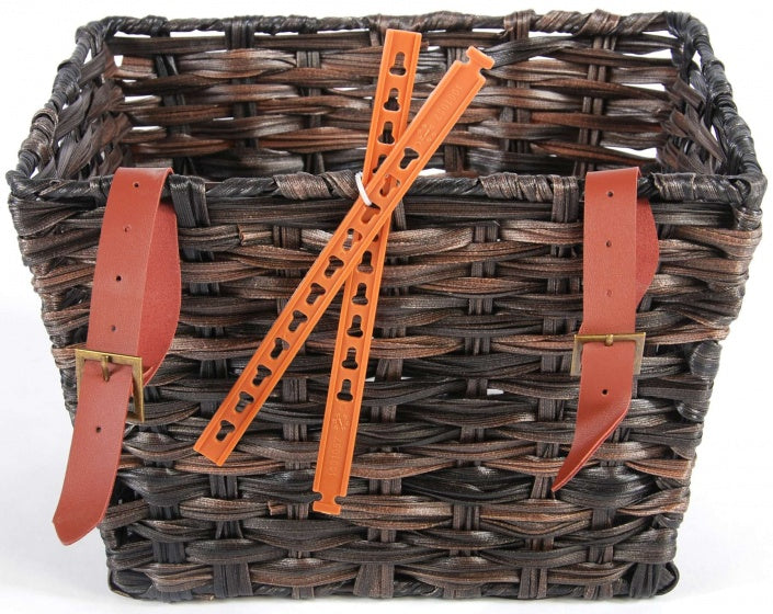 fietsmand kinderfiets 15 liter bruin