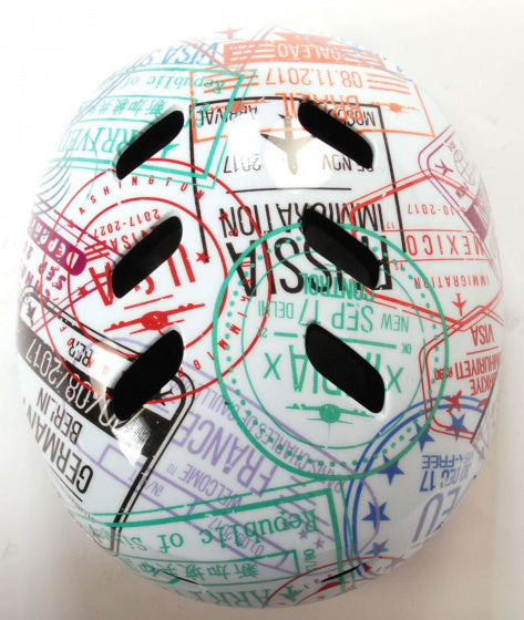 helm Travel the World junior 55-57 cm polycarbonaat