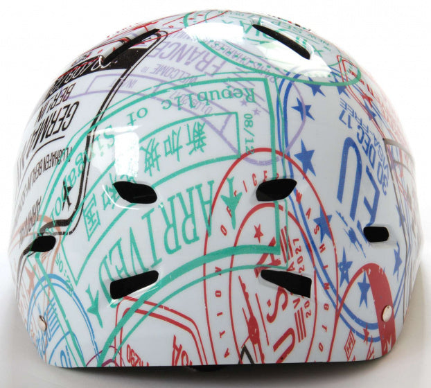 helm Travel the World junior 55-57 cm polycarbonaat