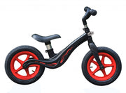 Magnesium loopfiets 12 Inch Jongens Zwart/Rood