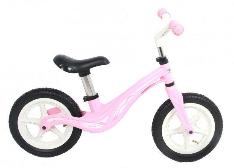 Magnesium loopfiets 12 Inch Meisjes Roze