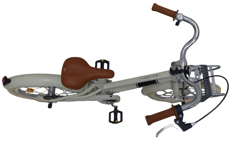 Melody 18 Inch 28 cm Meisjes Terugtraprem Zandkleurig