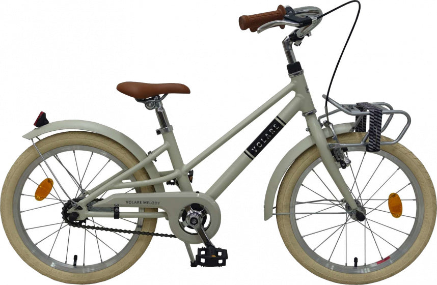 Melody 18 Inch 28 cm Meisjes Terugtraprem Zandkleurig