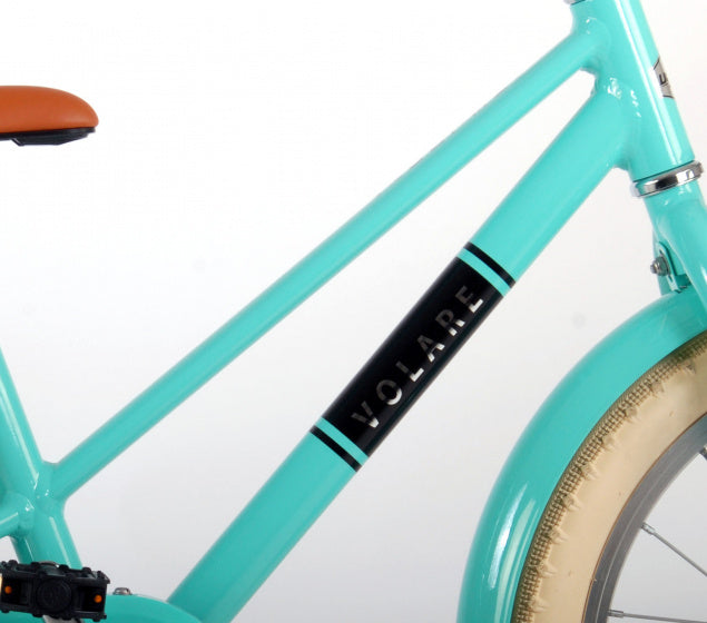 Melody 18 Inch 28 cm Meisjes Terugtraprem Turquoise