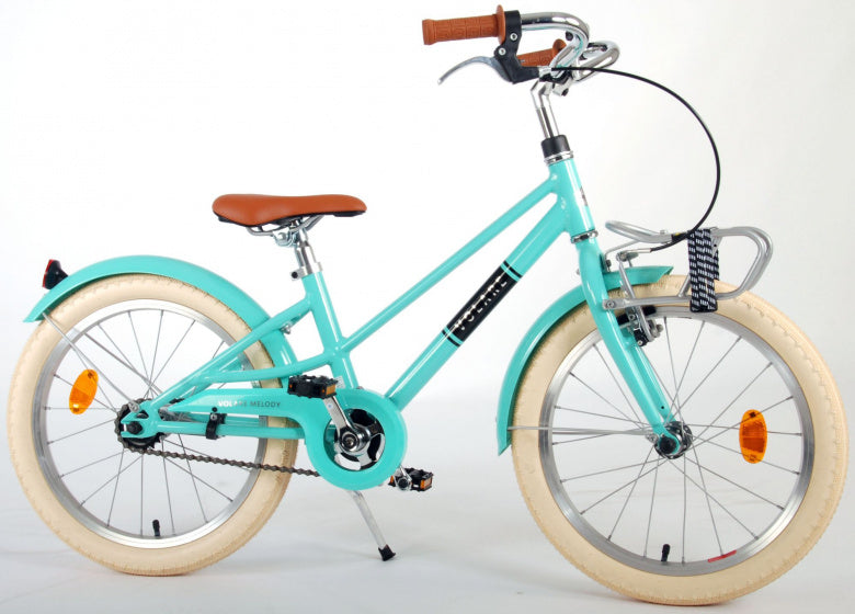 Melody 18 Inch 28 cm Meisjes Terugtraprem Turquoise