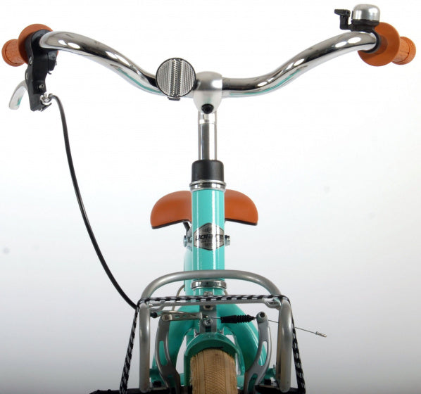 Melody 18 Inch 28 cm Meisjes Terugtraprem Turquoise