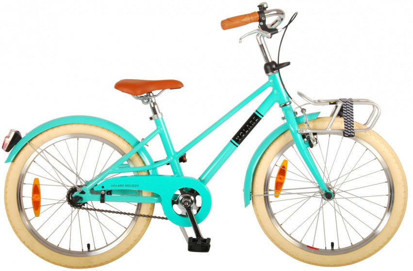 Melody 20 Inch 30 cm Meisjes Terugtraprem Turquoise