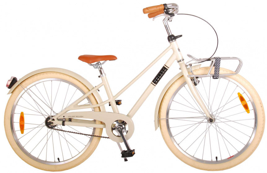 Melody 24 Inch 37 cm Meisjes Terugtraprem Beige
