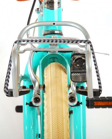 Melody 24 Inch 37 cm Meisjes Terugtraprem Turquoise