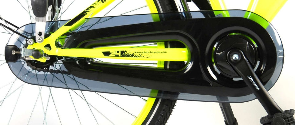 Thombike 24 Inch 37 cm Jongens Terugtraprem Geel