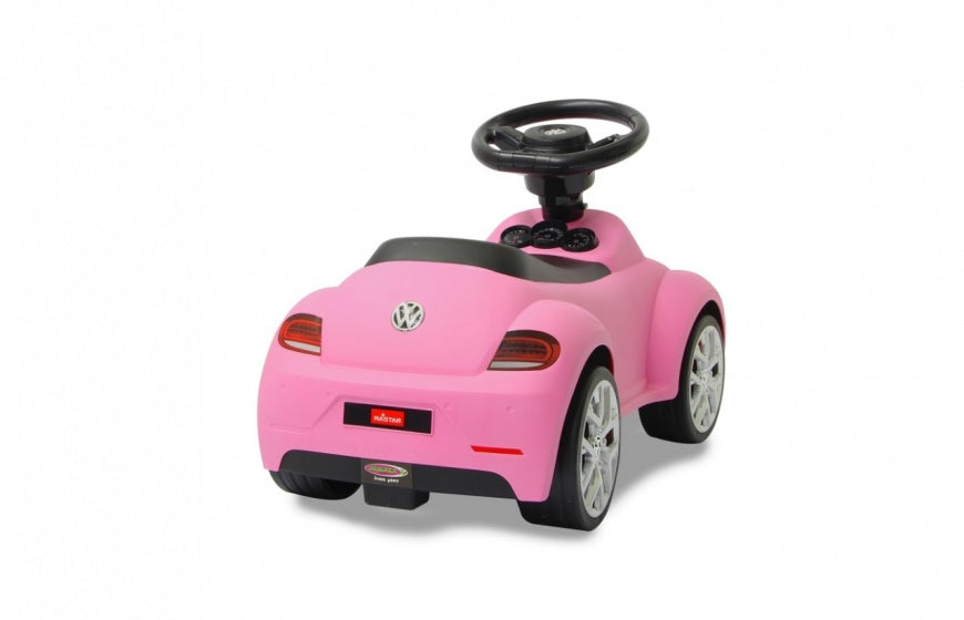 loopauto Beetle 70 x 30 x 38 cm roze