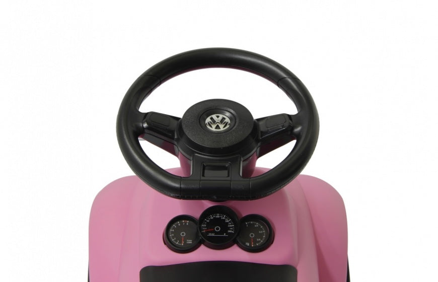 loopauto Beetle 70 x 30 x 38 cm roze