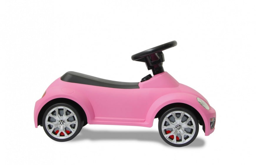 loopauto Beetle 70 x 30 x 38 cm roze