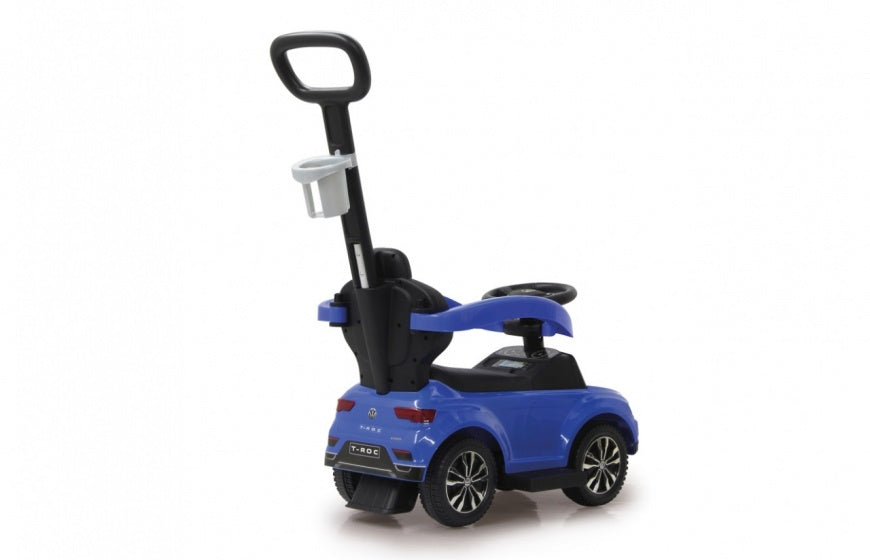 loopauto T-Roc 84 x 40 x 87 cm blauw