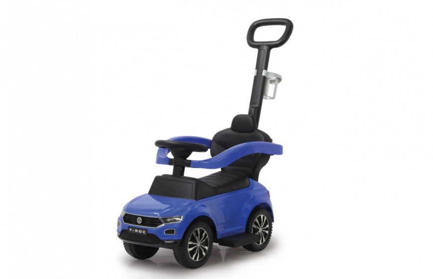 loopauto T-Roc 84 x 40 x 87 cm blauw