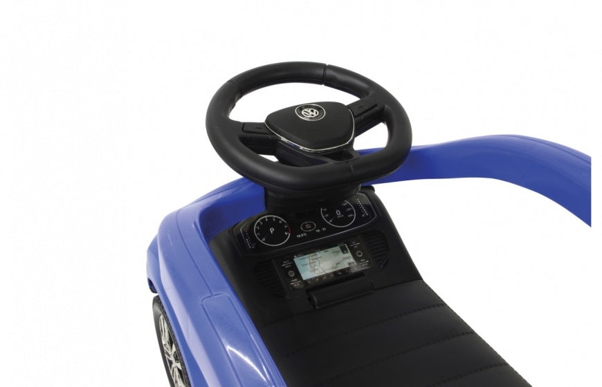 loopauto T-Roc 84 x 40 x 87 cm blauw
