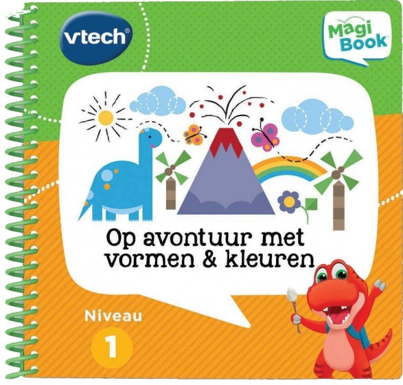 activiteitenboek MagiBook Op avontuur met vormen & kleuren