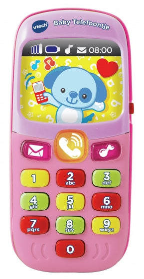 Baby Telefoontje roze