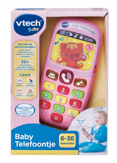 Baby Telefoontje roze