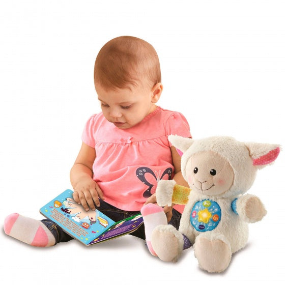 knuffel Verhaaltjestijd Schaapje 28 cm pluche wit