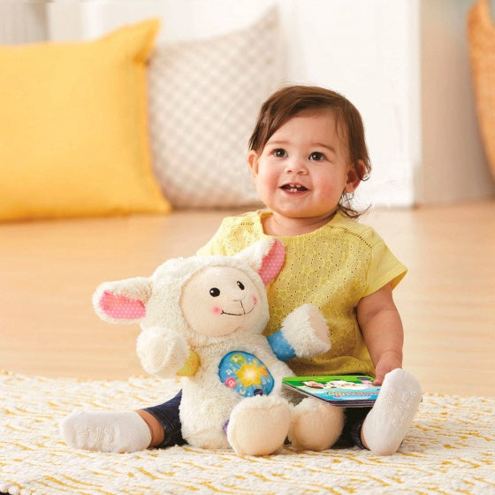 knuffel Verhaaltjestijd Schaapje 28 cm pluche wit