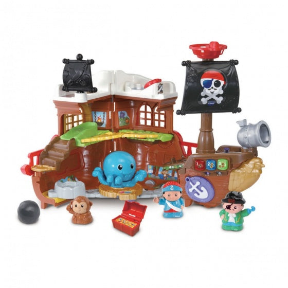 piratenschip Vrolijke Vriendjes 11-delig