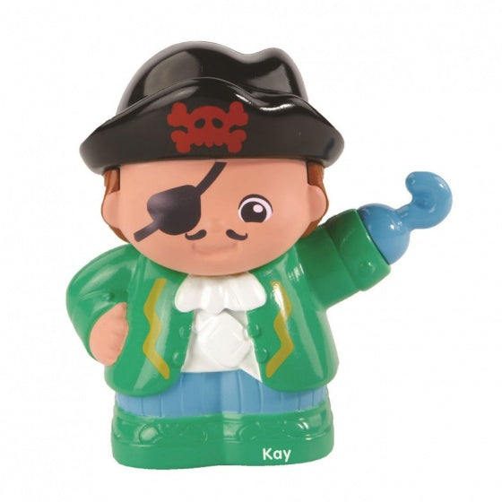 piratenschip Vrolijke Vriendjes 11-delig