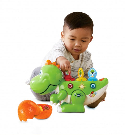 Preschool Codi Mijn RoboDino interactieve robot 40 cm groen