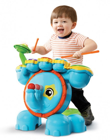 Rock & Leer Drumstel junior blauw